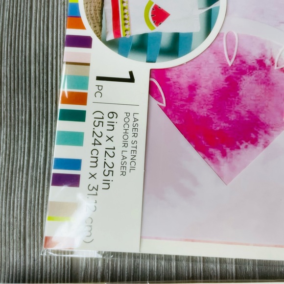 Art mind diy adhesive laser stencil bundle fabric craft shirts/ pillows / bag - Picture 7 of 16